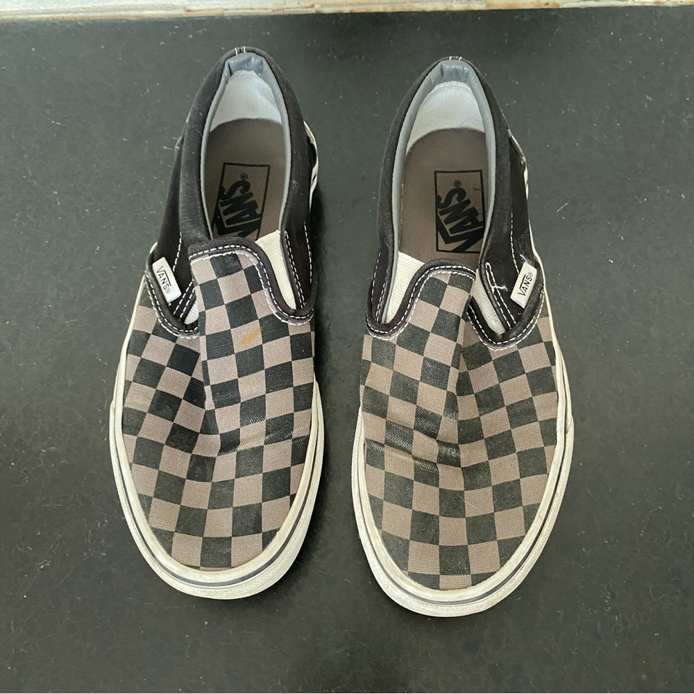Checkered Vans